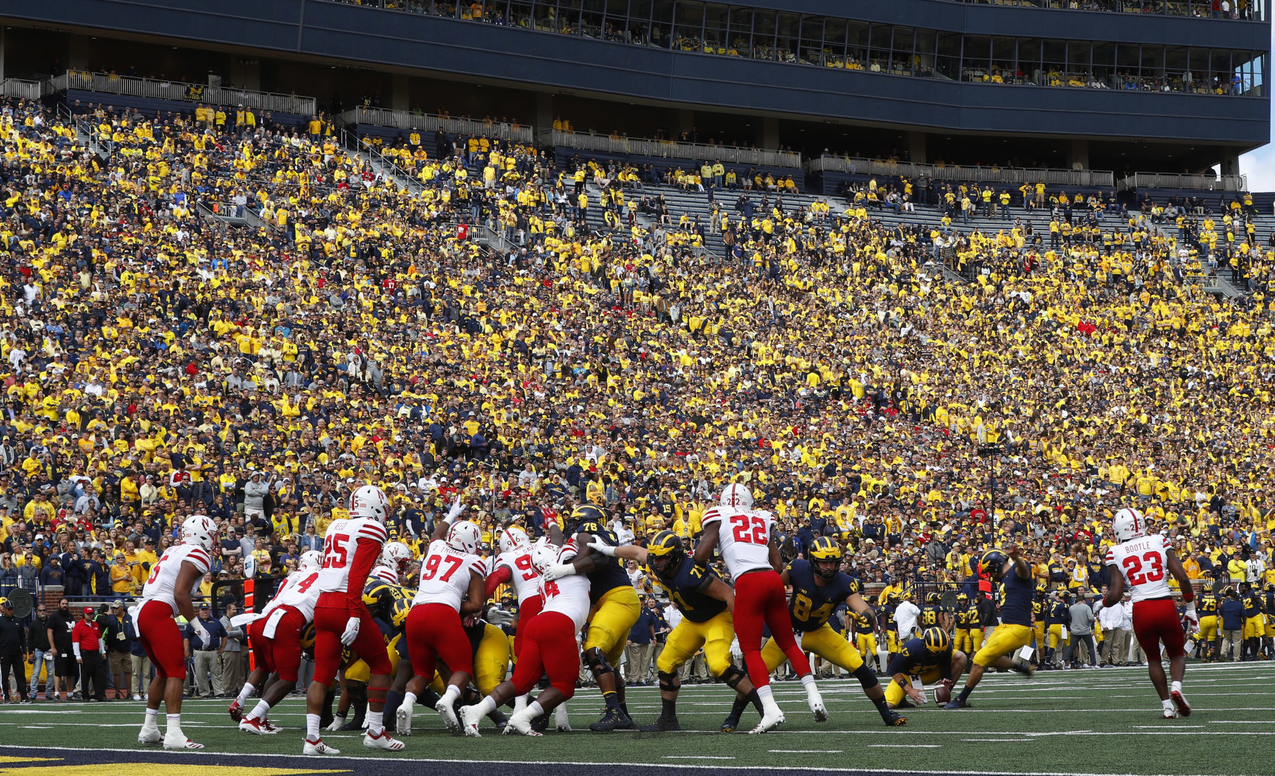 Nebraska Michigan Football